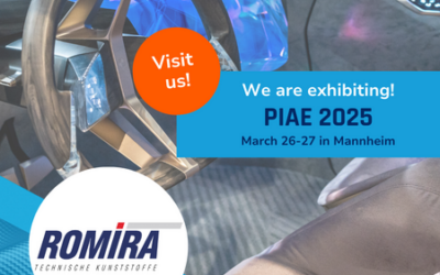 ROMIRA: VDI-Tagung 2025 „PIAE Europe Plastics in Automotive Engineering” in Mannheim